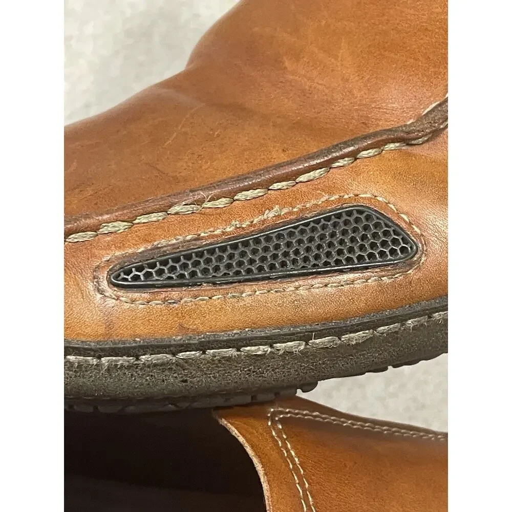 Cole Haan Shoes Mens Size 10 Brown Leather Slip On Casual Comfort Loafers